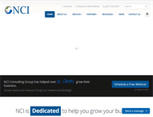 Tablet Screenshot of nci-cg.com